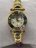 Original Murano Glass Millefiori Watch