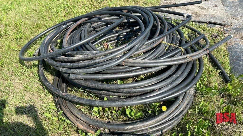 OFFSITE: Qty of 1½" Black Plastic Hose