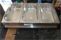 Triple Food Warmer/Server Like NEW