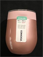 Corkcicle Pink 2 Tone OZ Stemless