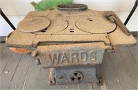 Vintage Ward Cast Iron Stove