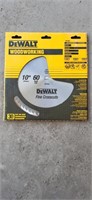 Dewalt 10" saw blade unopened