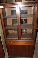 HUTCH MADE INTO STEREO CABINET