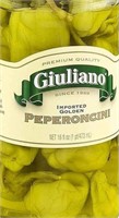Giuliano Peperoncini Greek Gldn Sliced 5 Gal $250