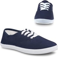 Twisted Women's Sneakers | Navy Low Rise (9)