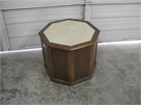20" Tall Octagon Side Table
