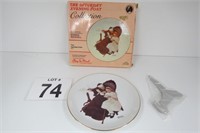 Norman Rockwell Collectible Plate