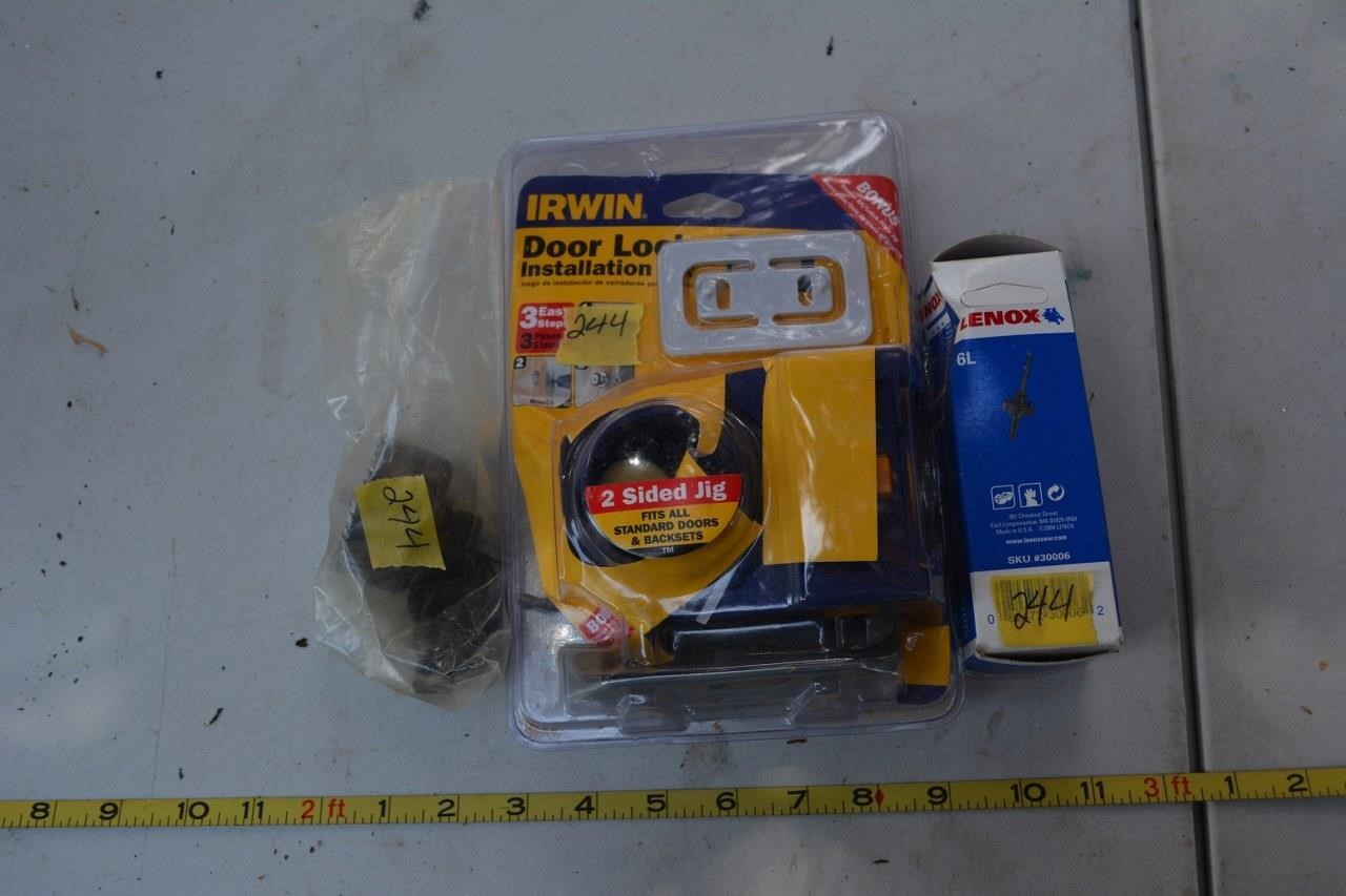 244: Irwin Door lock installation kit