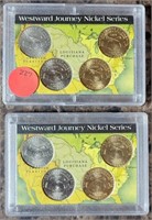 2 - 2004 WESTWARD JOURNEY NICKEL SETS