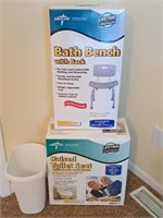 Bath Seat, Raised Toilet Seat In Boxes