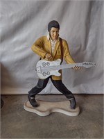 38" ELVIS STATUE FIBERGLASS, GUITAR HOLDER