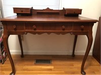 Great cabriole leg carved lady's desk