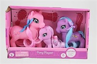 6 Piece Toy Pony Playset