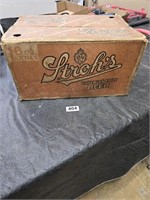 Vintage Stroh's Beer Bottle Box