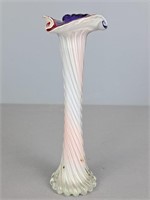 Stretch Art Glass Vase 12"