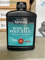 Minwax® 16oz. Wipe-On Poly Clear Gloss x 20 pcs