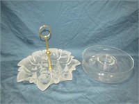 2 Pc Glass Serving Dishes