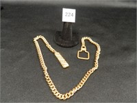 Pocket Watch Chain; Chain-16" length;