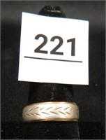 Men's' Ring; 10K Gold Filled & Sterling; Size-10;