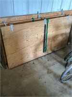 6’ x 3’ panel doors plywood