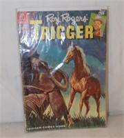 DELL COMIC, 1955 ROY ROGERS TRIGGER 10 CENTS