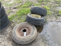 7.5x18, 11L-15 Tires and Rims