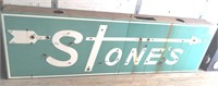 DSP "Stones" Neon Directional Sign 36"x120"x12".