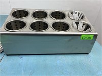 8 Compartment S/S Cutlery Tray