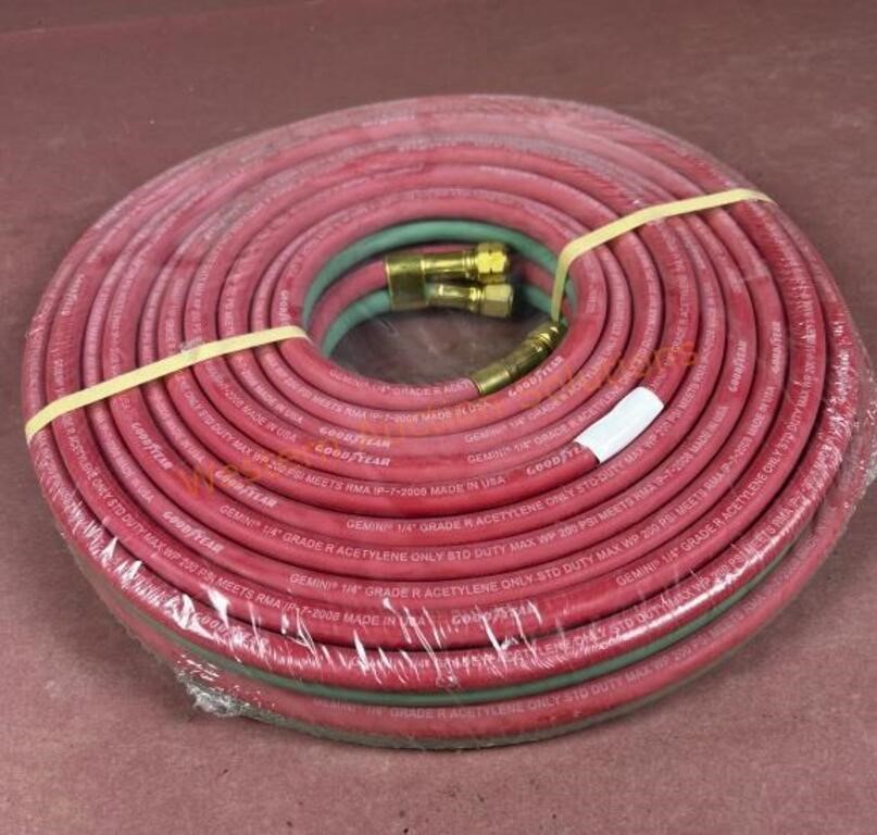 Brand New Roll of  Goodyear Oxy Acetylene Hose