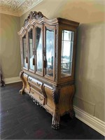 Antique Style Large China Cabinet