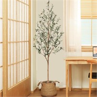TE9023  DR.Planzen 6FT Tall Artificial Olive Tree