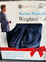 Weighted Robe Blue