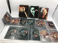 24 EPISODE DVDS