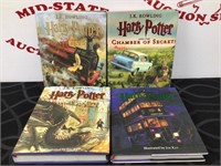 4pc Harry Potter Hardcover Book Lot J.K.Rowling