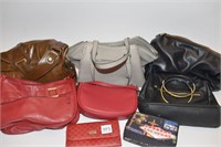 Assortment of Purses & Handbags