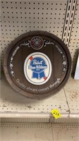 Pabst sign, 16 inches around