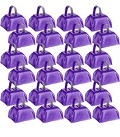 24 Pcs Metal Cowbell with Handle