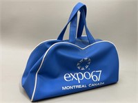 Blue Expo 67 Montreal Canada Bag VTG