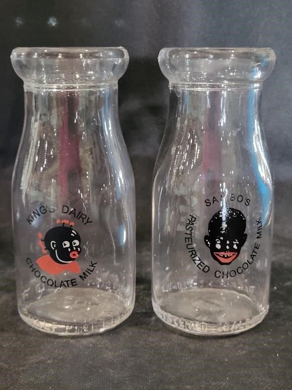 VTG Sambo’s & King’s Dairy Milk Bottles