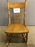 Small Oak Rocker