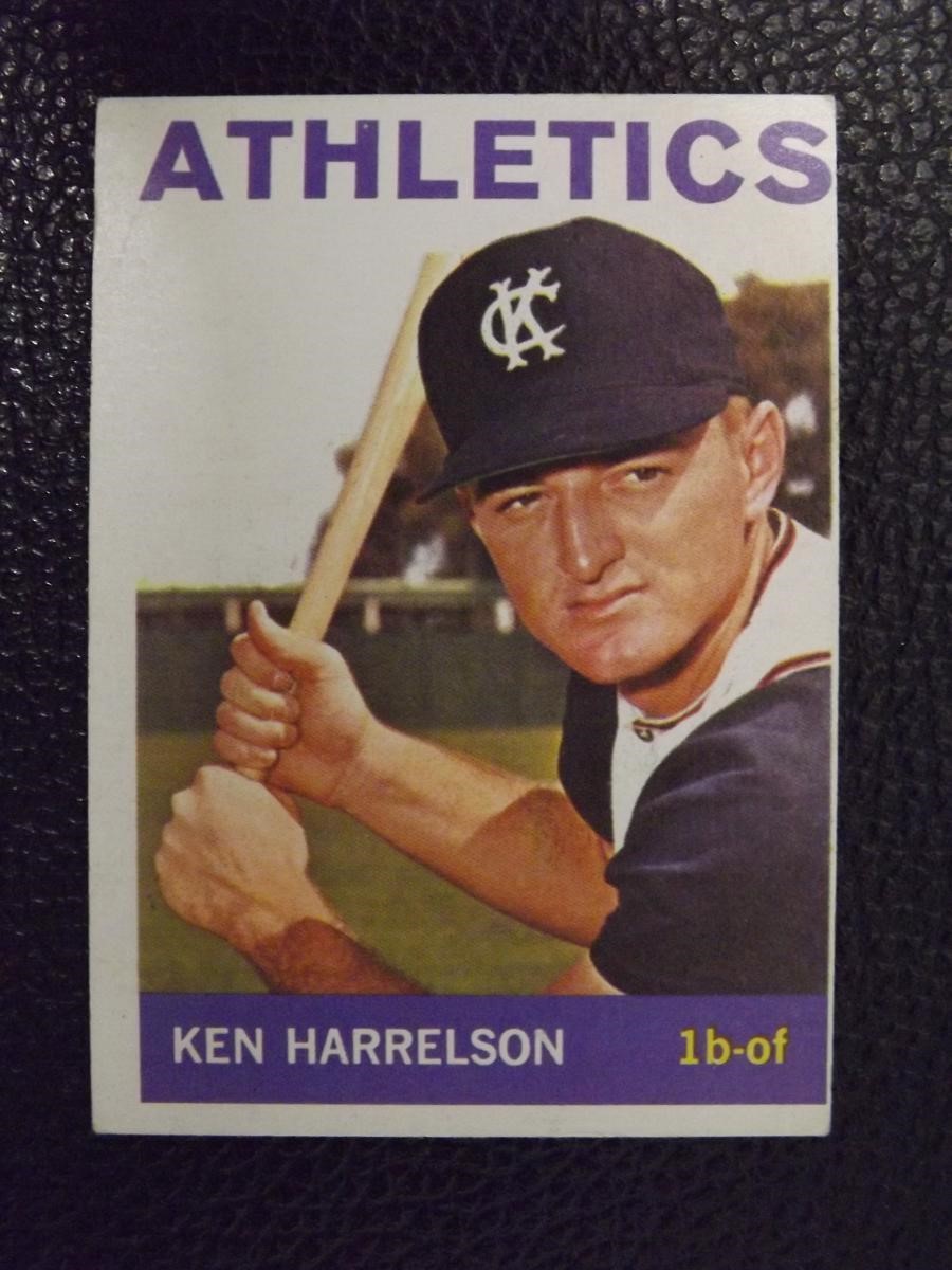 1964 TOPPS #419 KEN HARRELSON ATHLETICS