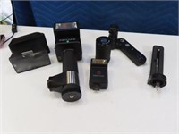 (6) asst PENTAX Camera Accessories Flashes~WInder