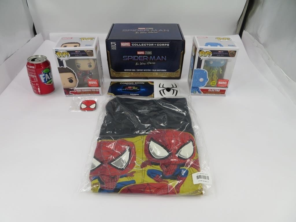 Coffret collection Funko Pop Marvel Spider-Man