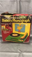 1984 Fisher-Price Battery Phonograph Sesame
