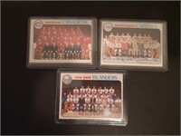 1978-79 OPC UNMARKED TEAM CARDS