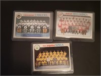 1978-79 OPC UNMARKED TEAM CARDS