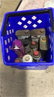 BASKET OF ASST OILS & ETC