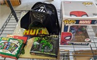 SPIDER HULK, HULK DÉCOR, DARTH VADER MASK