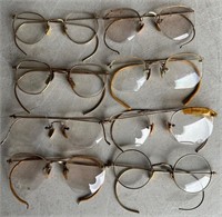 Lot of Wire Frame Glasses