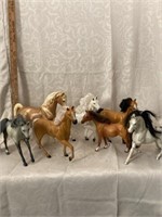 Quantity of Plastic Toy Horses